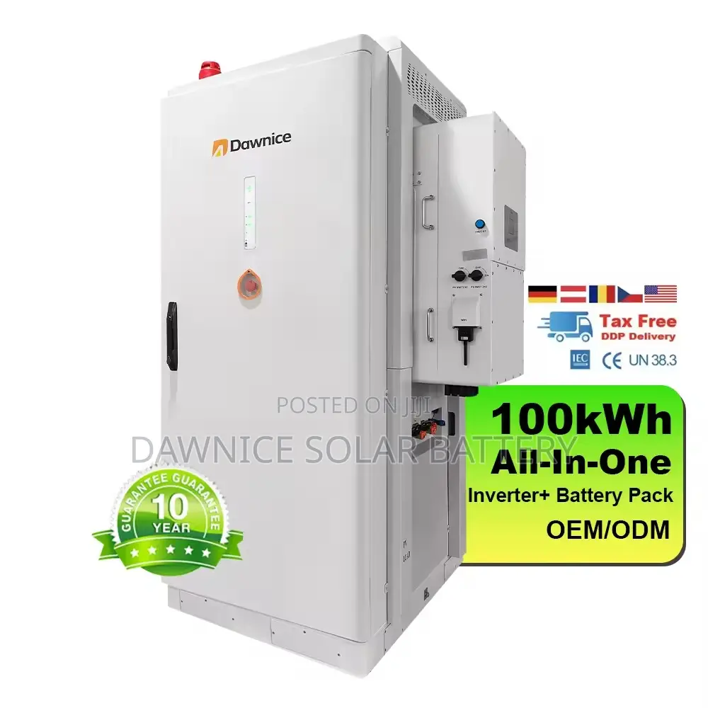 112kwh Lithium Battery System With Smart Ems Control