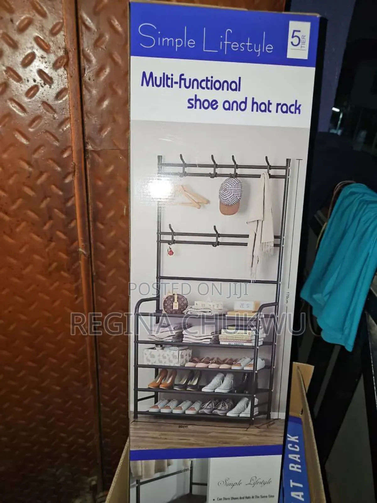 Shoe and Hat Rack