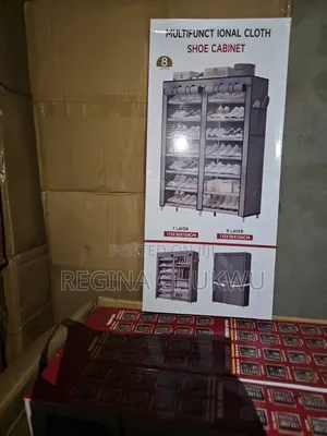 Double Layers Shoe Cabinet