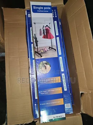Single Pole Cloth Rack