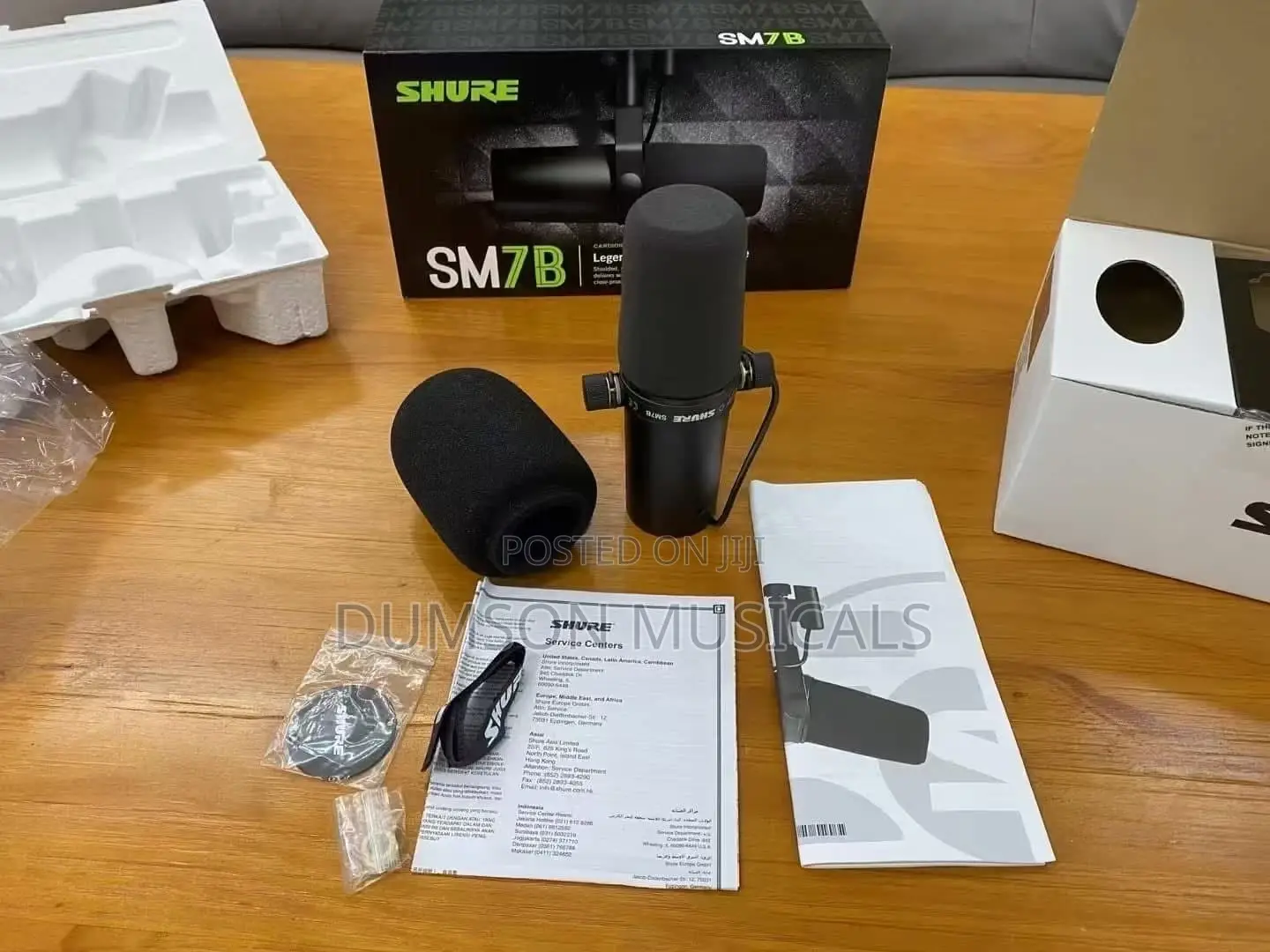 Shure Sm7b Legendary Vocal Microphone