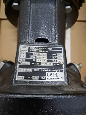 Grundfos Vertical Pump 3kw