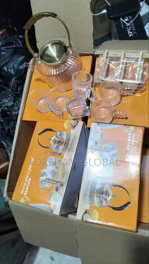 1000ml Teapot Set With 6pcs Teacups