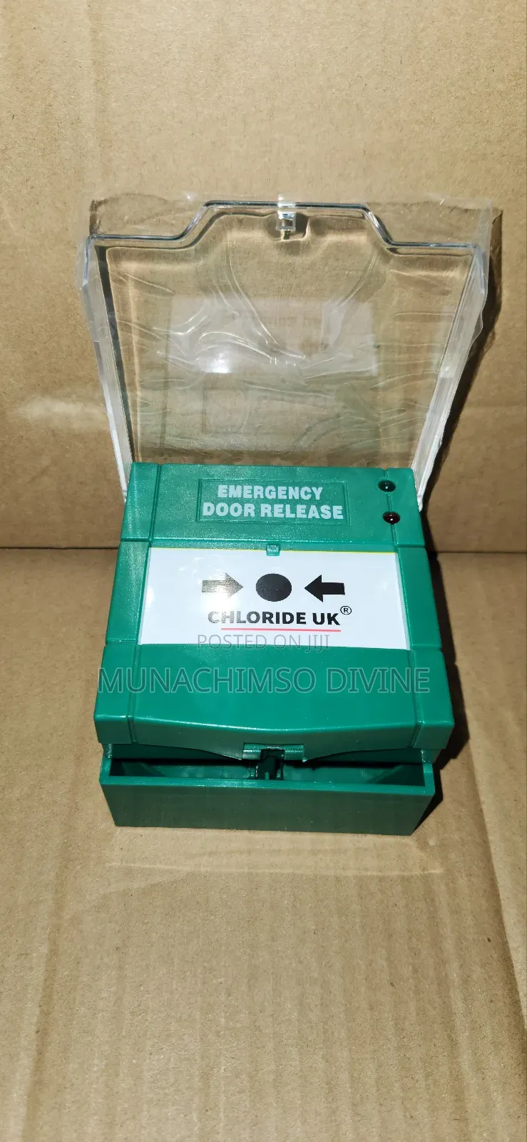 Chloride Uk Green Emergency Breakglass
