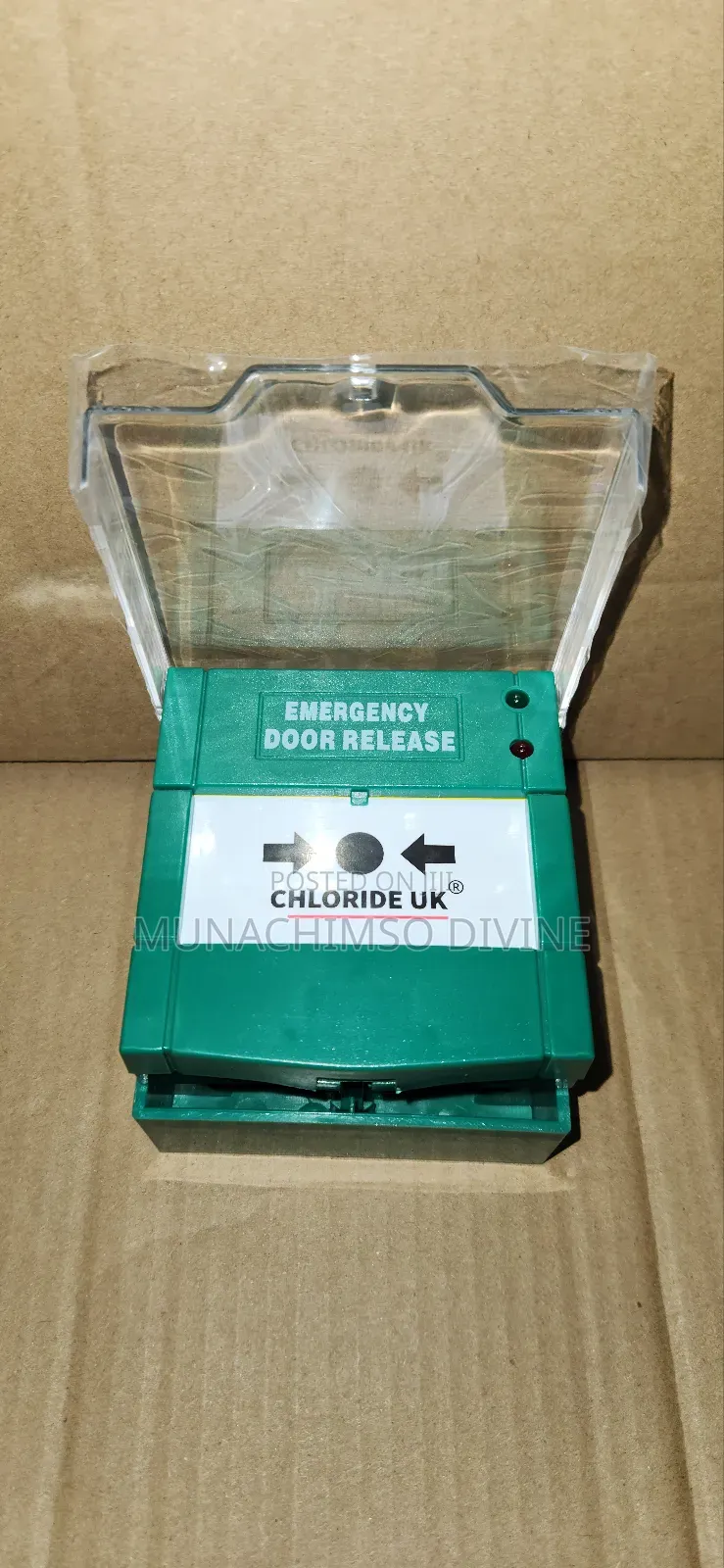 Chloride Uk Green Emergency Breakglass