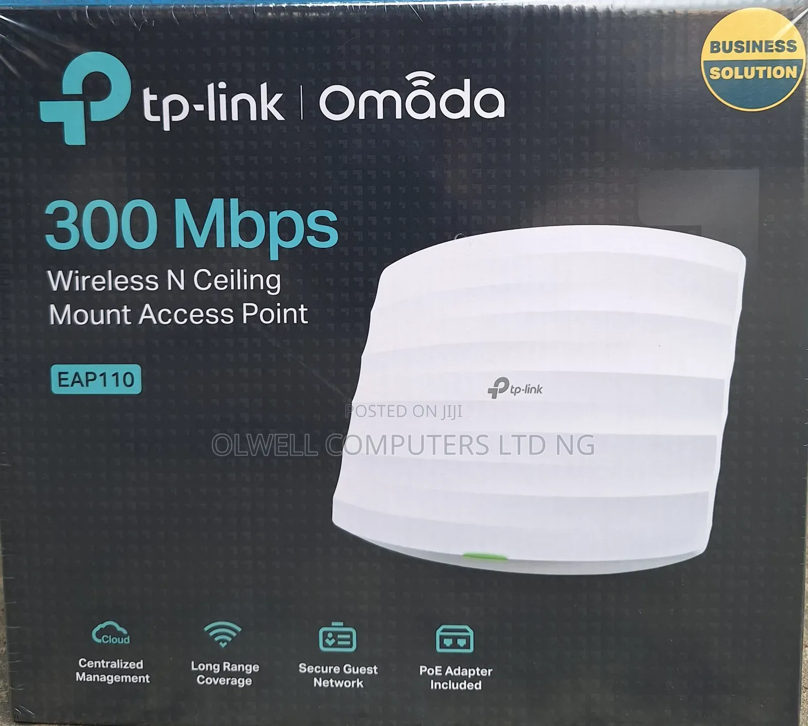 Tp-Link 300mbps Wireless Ceiling Mount Access Point-Eap 110