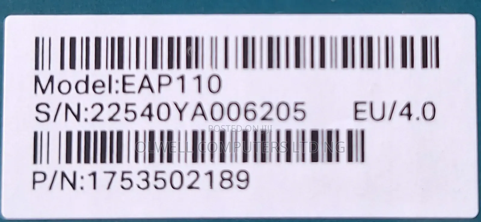 Tp-Link 300mbps Wireless Ceiling Mount Access Point-Eap 110