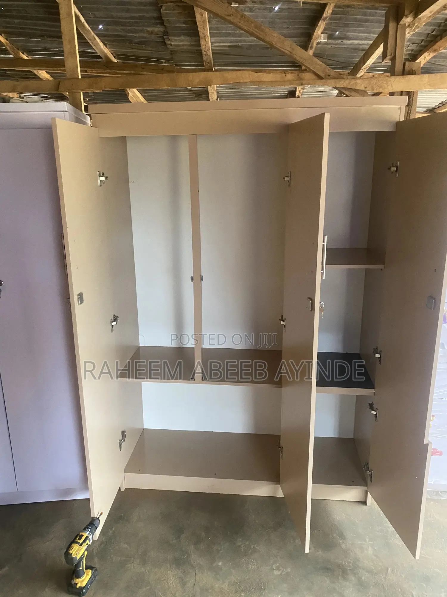 Three Doors Wardrobe Available