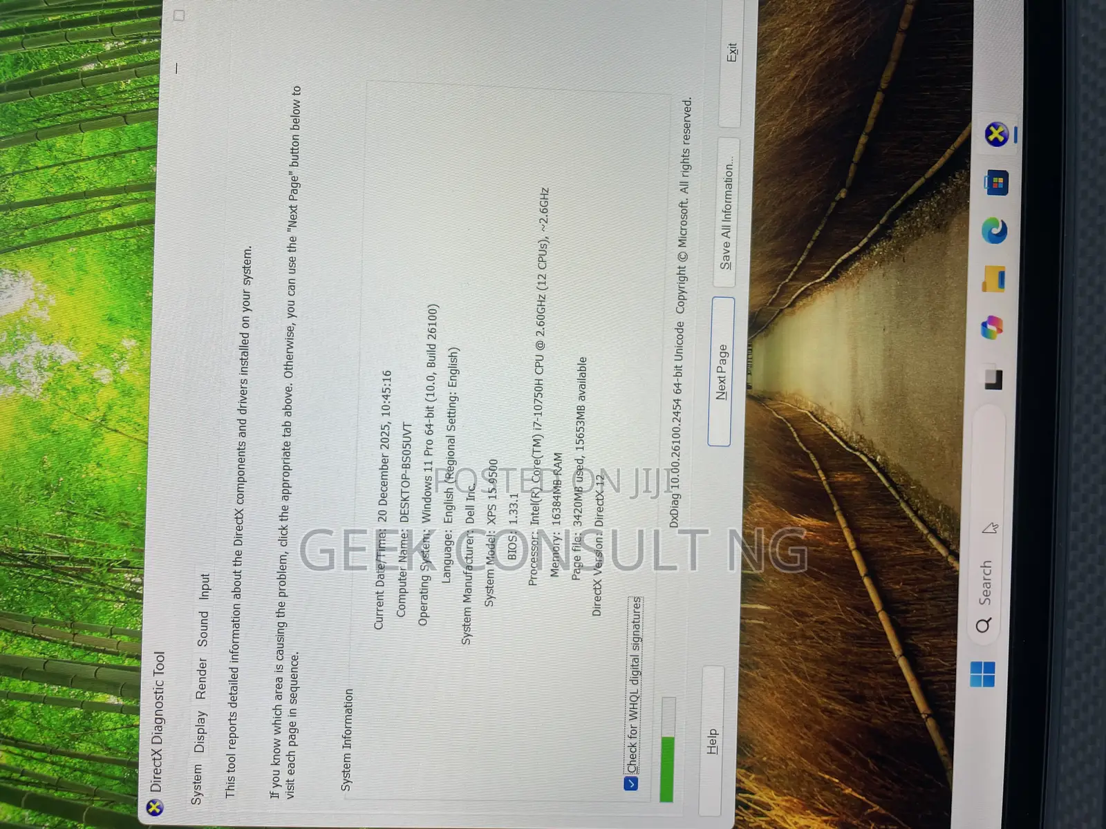 Laptop Dell XPS 15 9510 16GB Intel Core i7 SSD 512GB