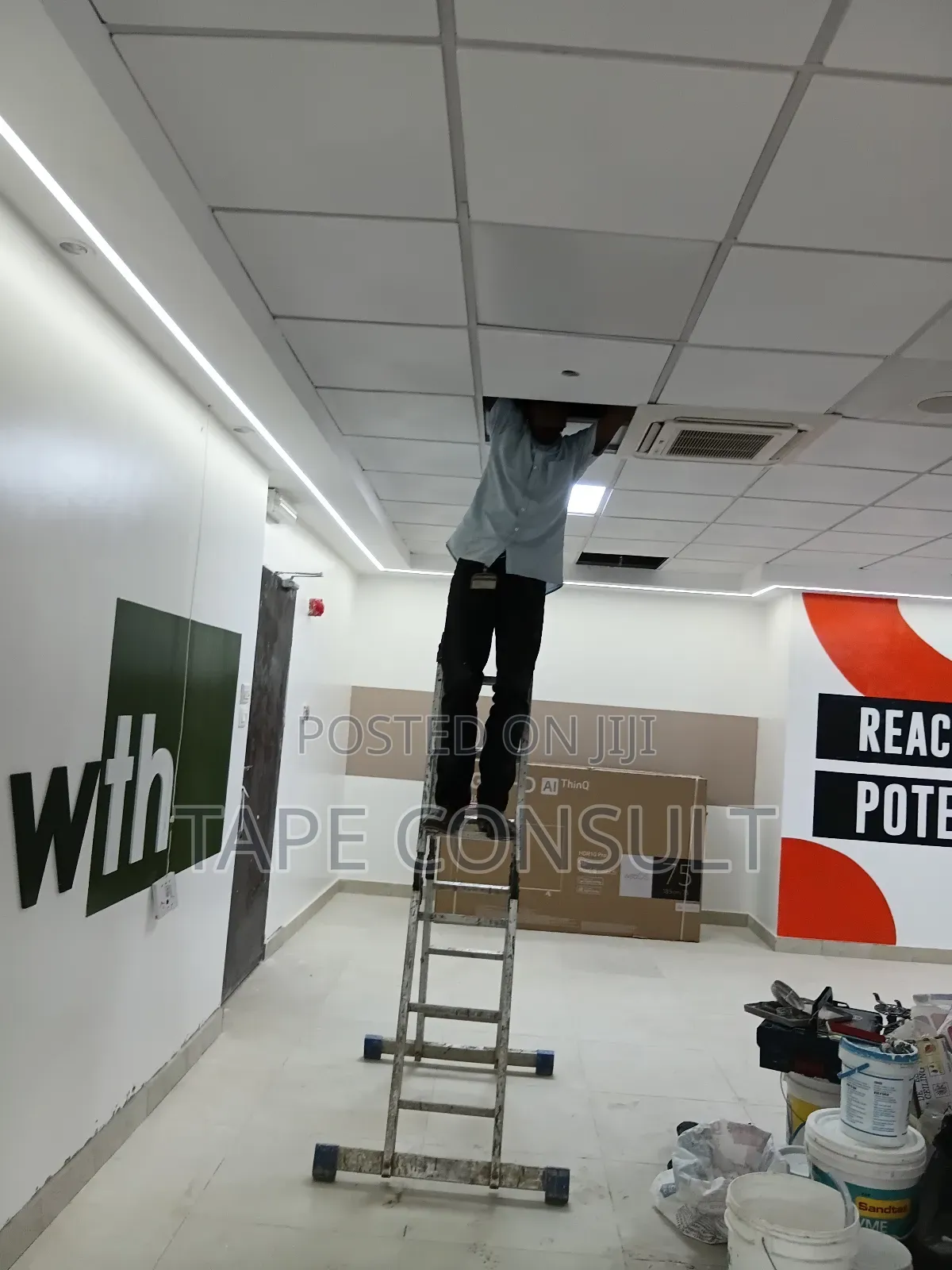Suspended Ceiling Installation
