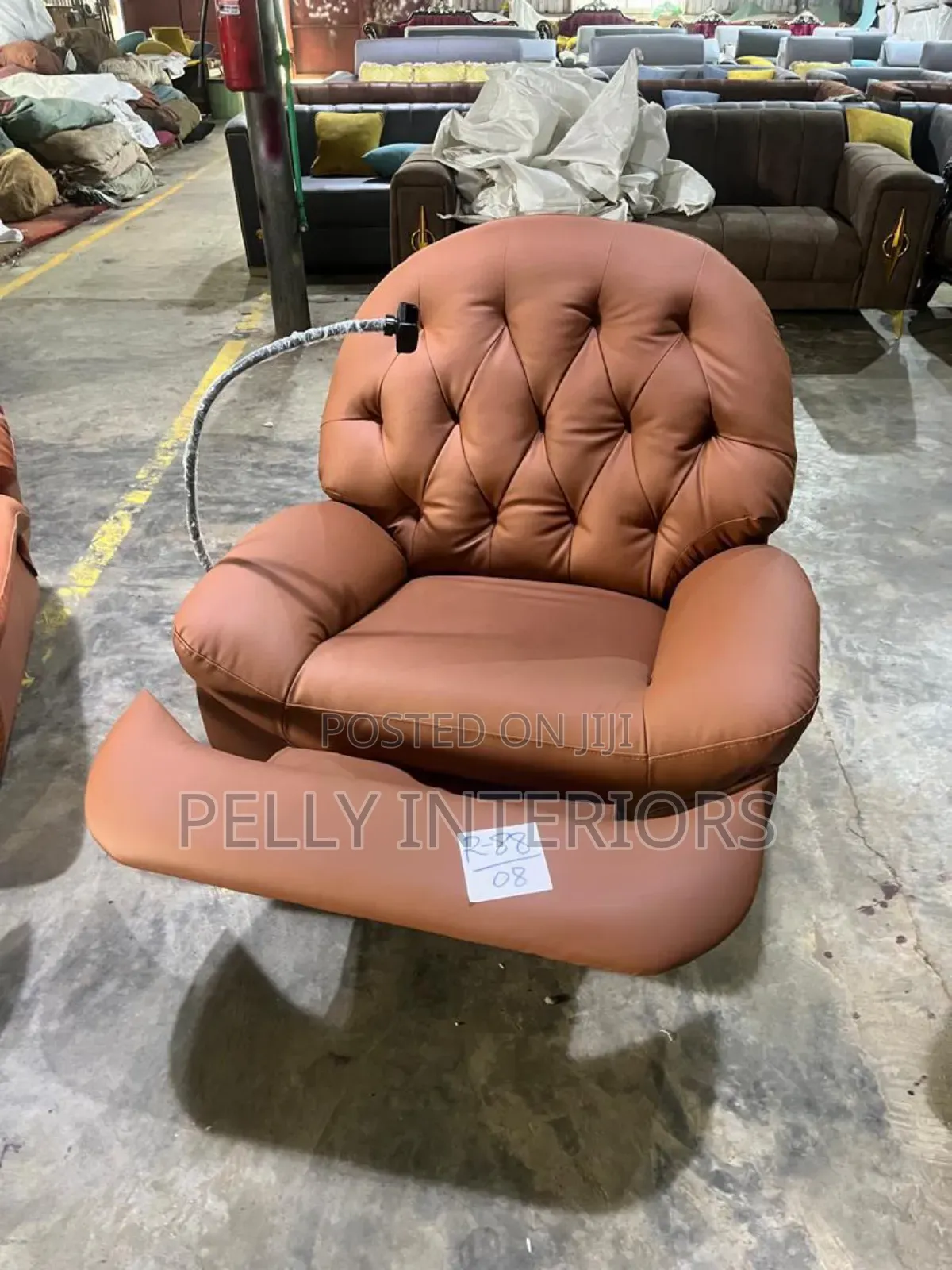 Podcast Chairs With Microphone