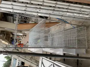 Chrome Wire Shelving Unit