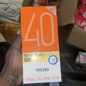 New Tecno Spark 40 Pro 128 GB Black