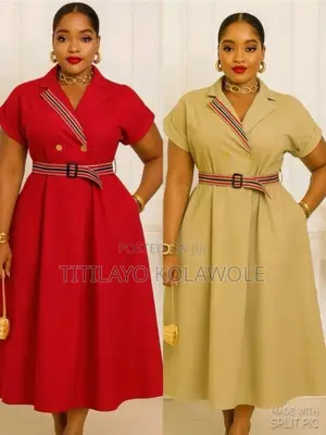 Luxury Classic Office Dress