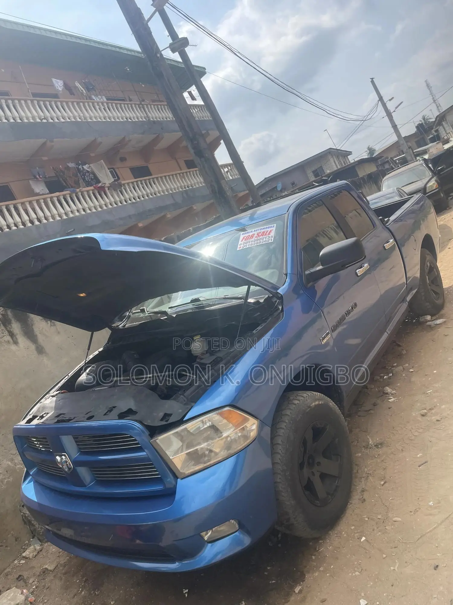 Dodge RAM 2011 Blue