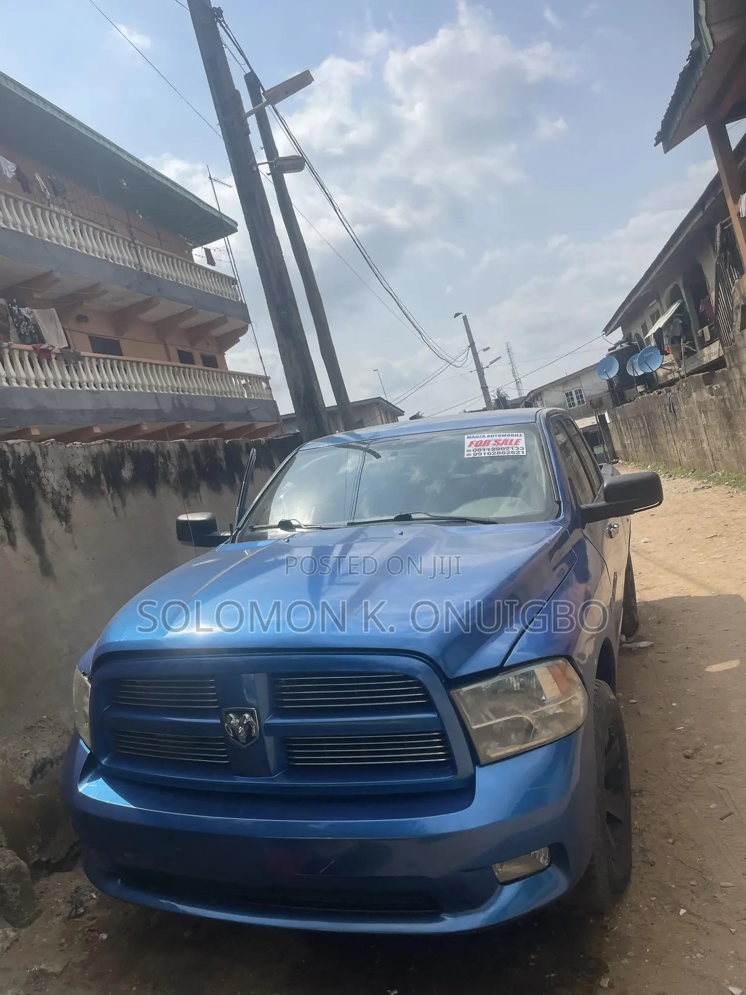 Dodge RAM 2011 Blue