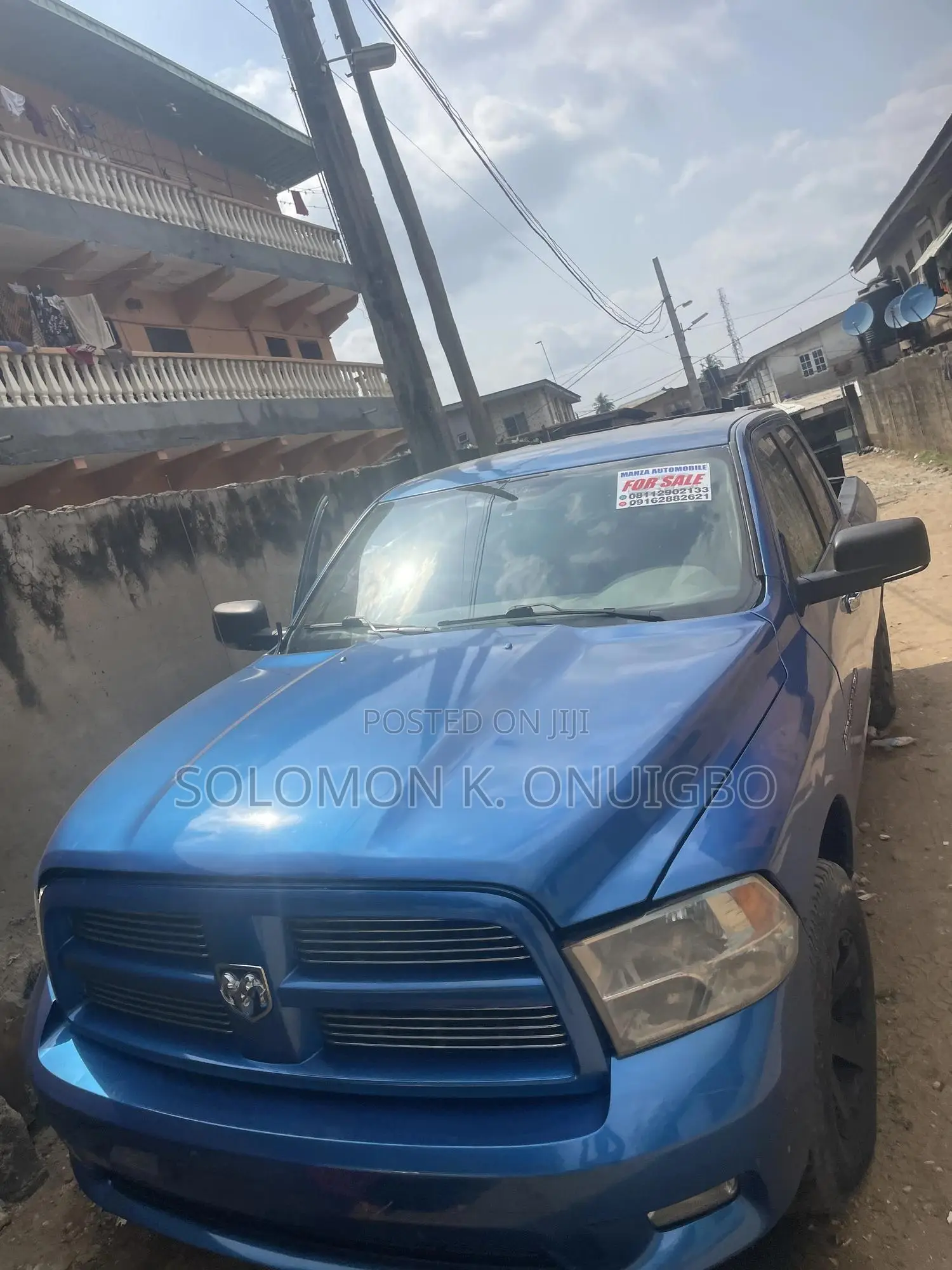 Dodge RAM 2011 Blue