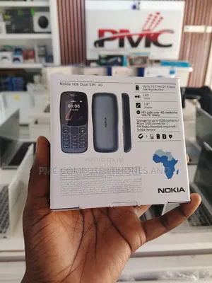 New Nokia 106 Black