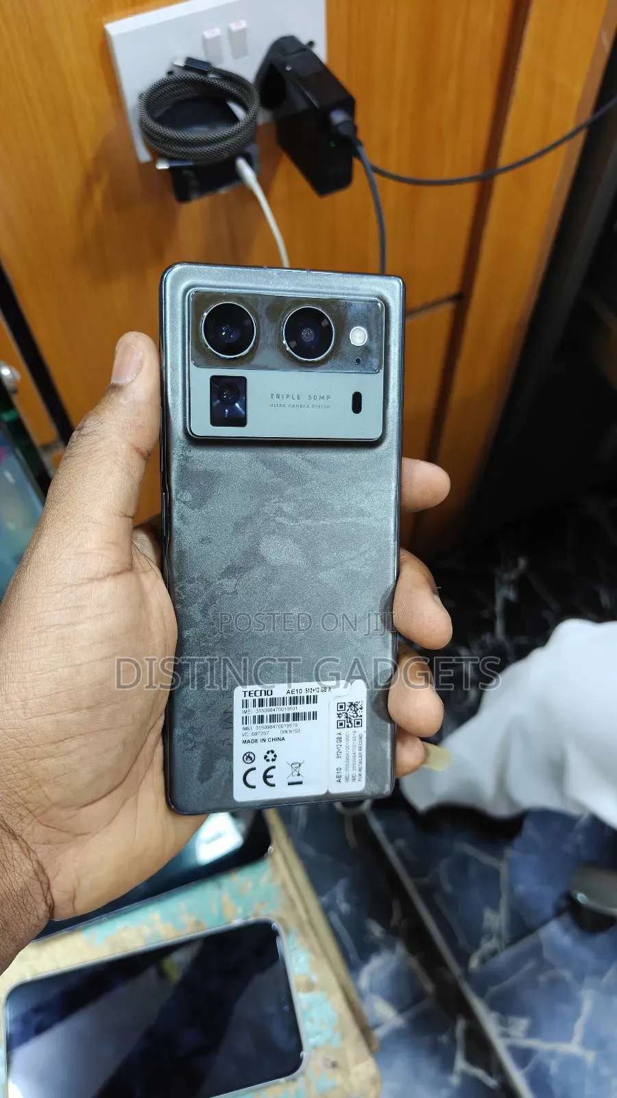 Tecno Phantom V Fold 2 512 GB Black