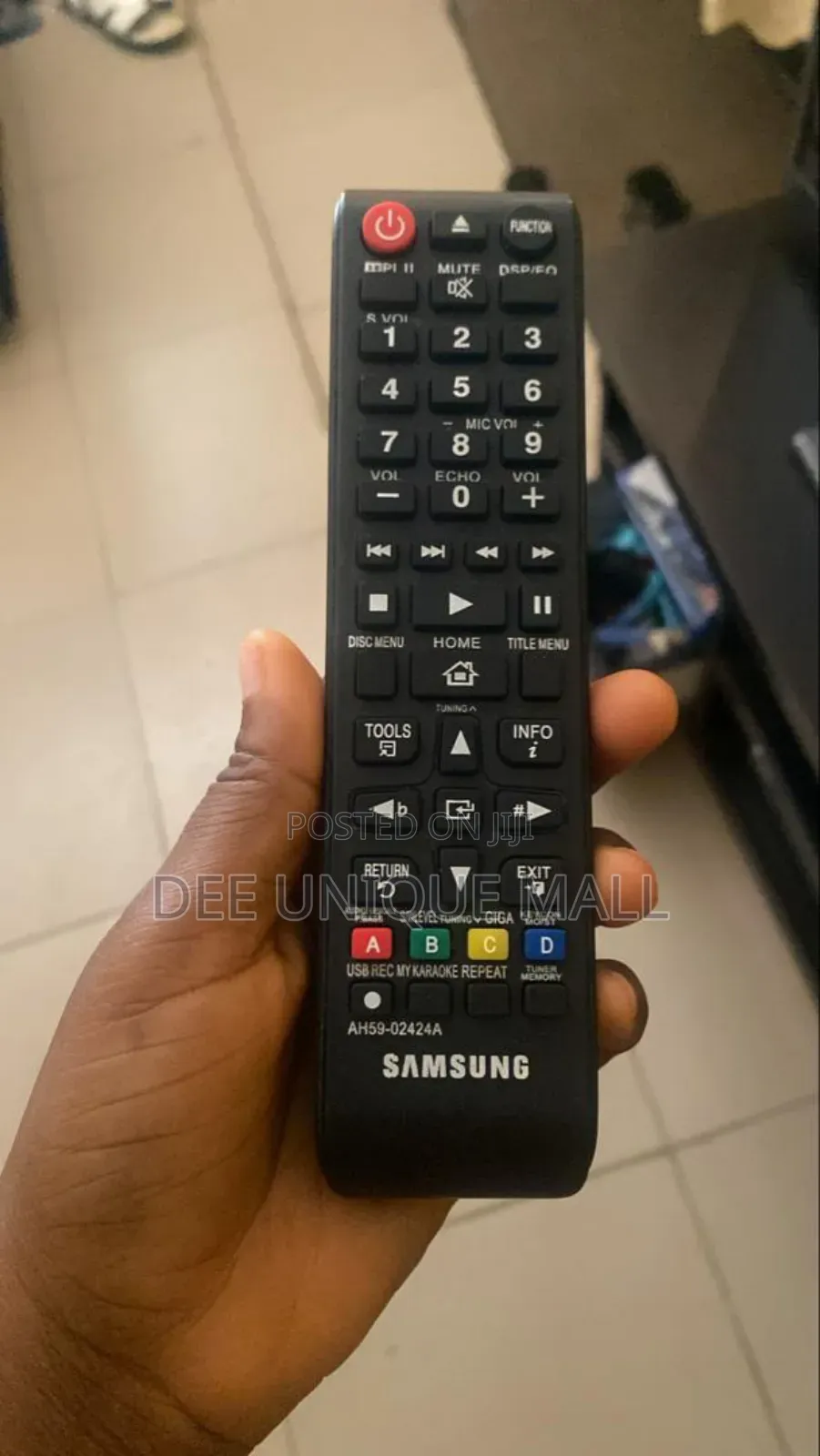 Samsung 3d Blu Ray Home Theater Cinema Remote Control