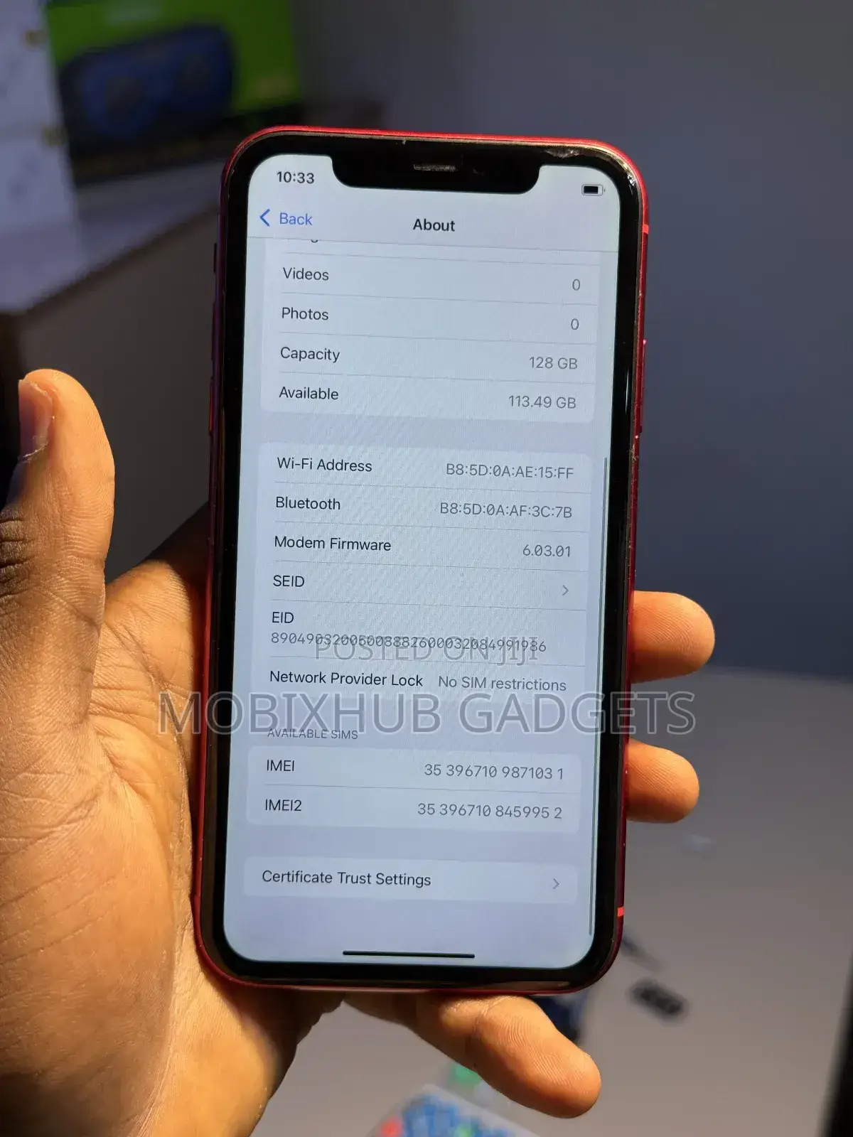 Apple iPhone 11 128 GB Red