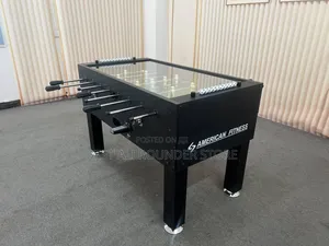Newly Improved Quality Coin Operated Soccer Table With Acrylic Glass