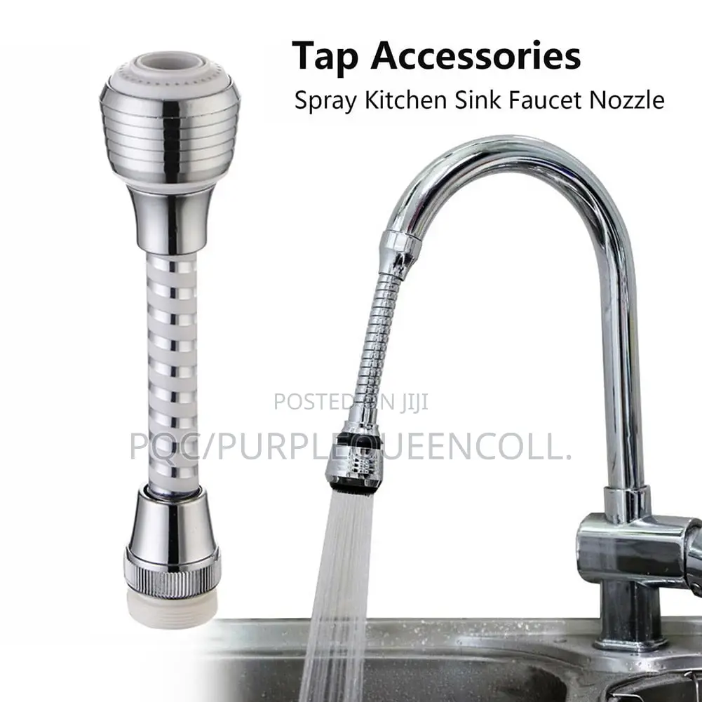 Extendable Taps Rods Extendable Detachable Flexible Faucet Tap Extension 360 Degrees in ...