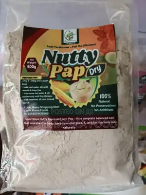 African Organic Nutty Pap for All Ages