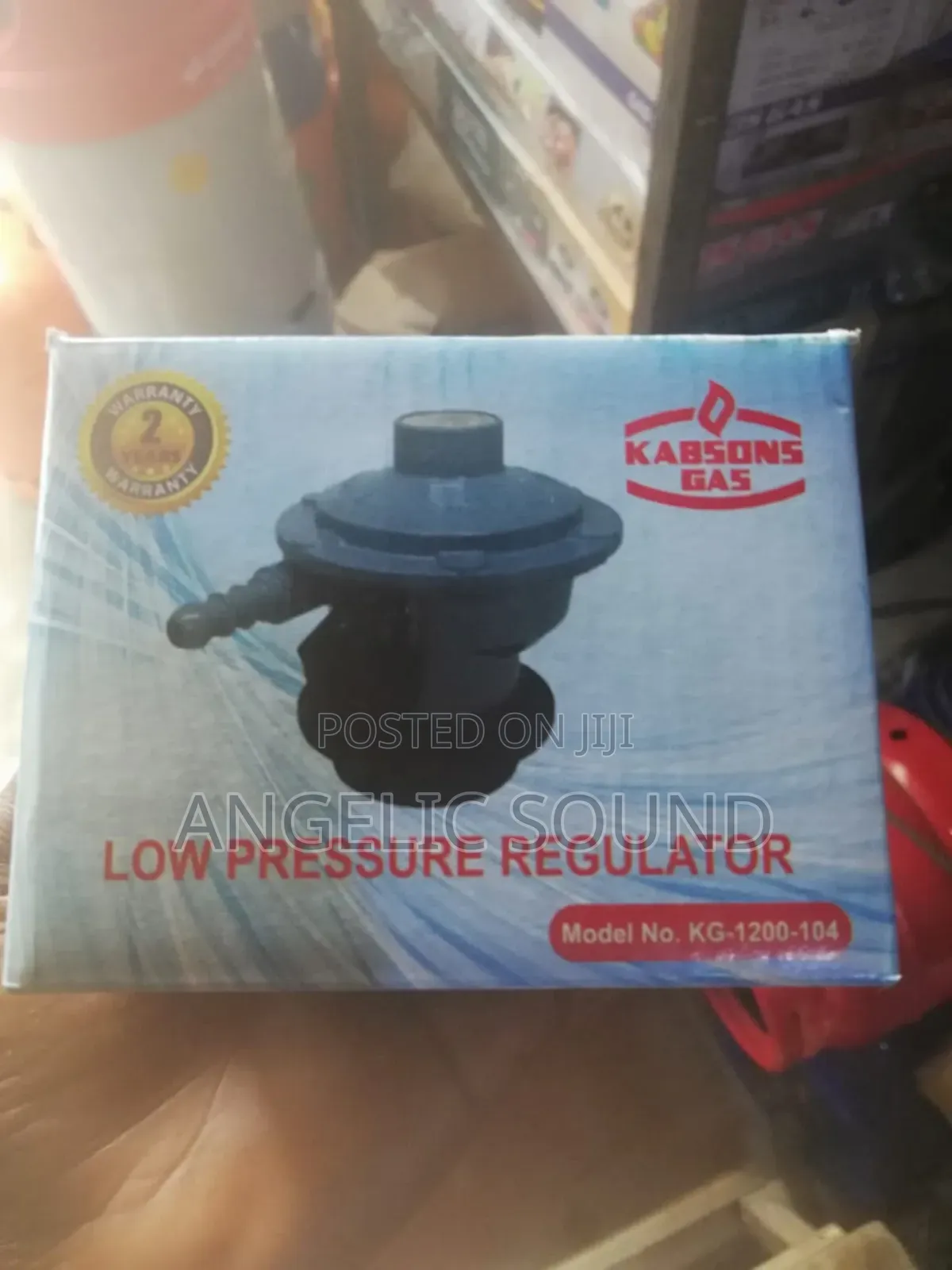 Kabsons Gas Regulator, Low Pressure