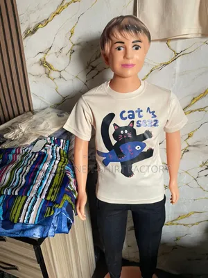 T-shirt For Babies And Children From One Year To 15 Years.