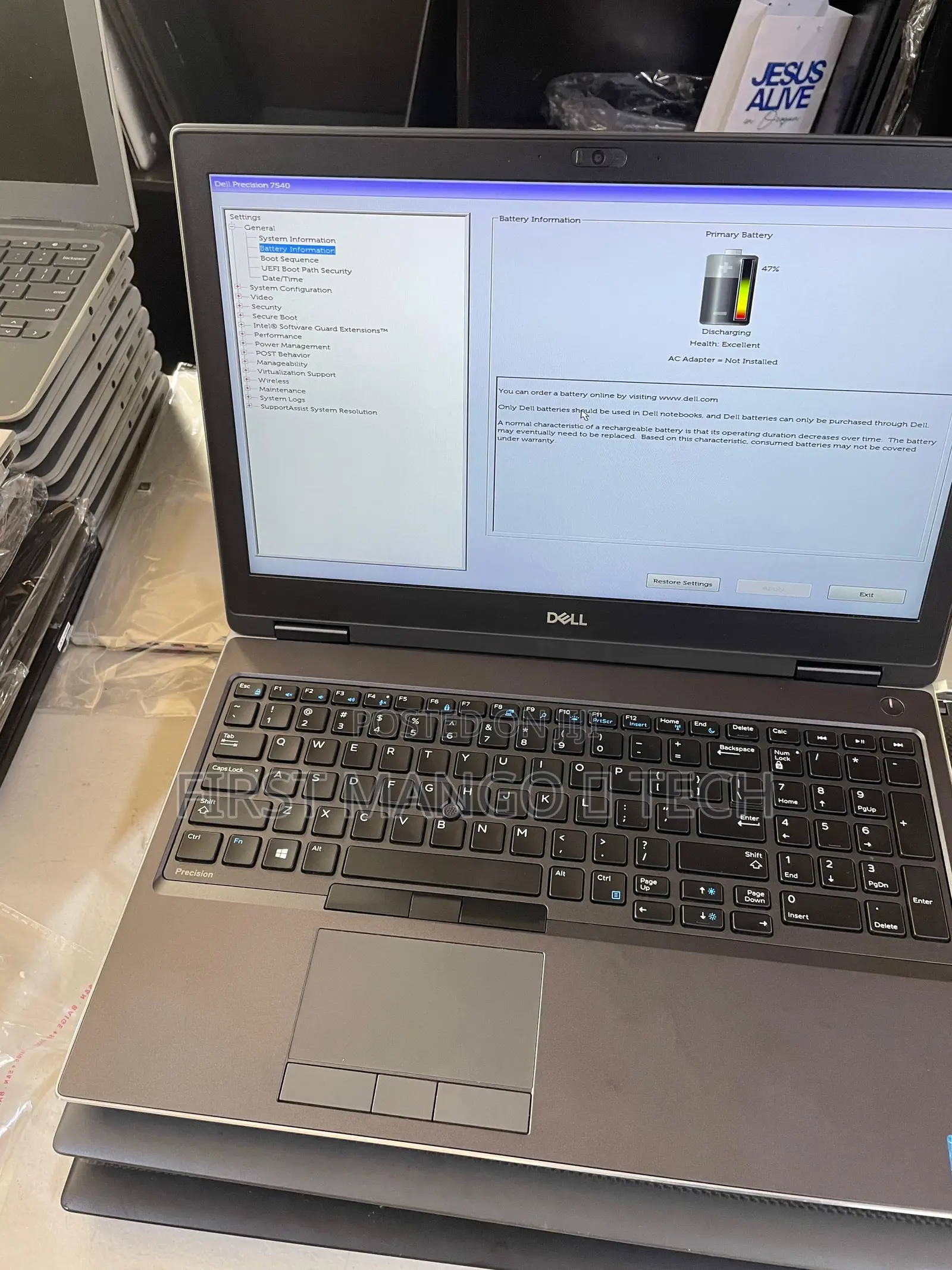 Laptop Dell Precision 7540 16GB Intel Core i7 SSD 512GB