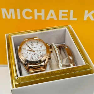 Michael Kors (Mk) Chronograph Set Chain Watch for Women's