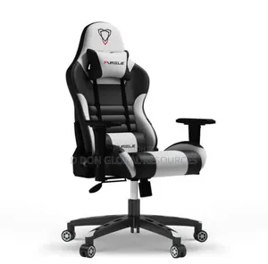 Black and White Furgle Gaming Chair