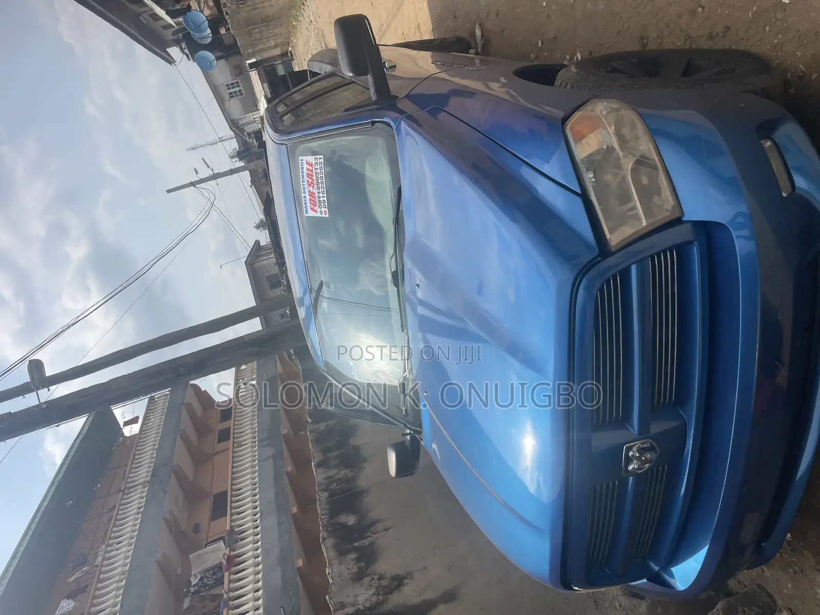 Dodge RAM 2011 Blue