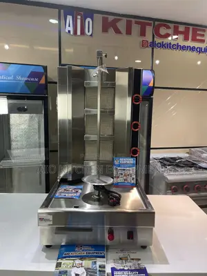 3 Burners Gas Shawarma Machine / Toaster
