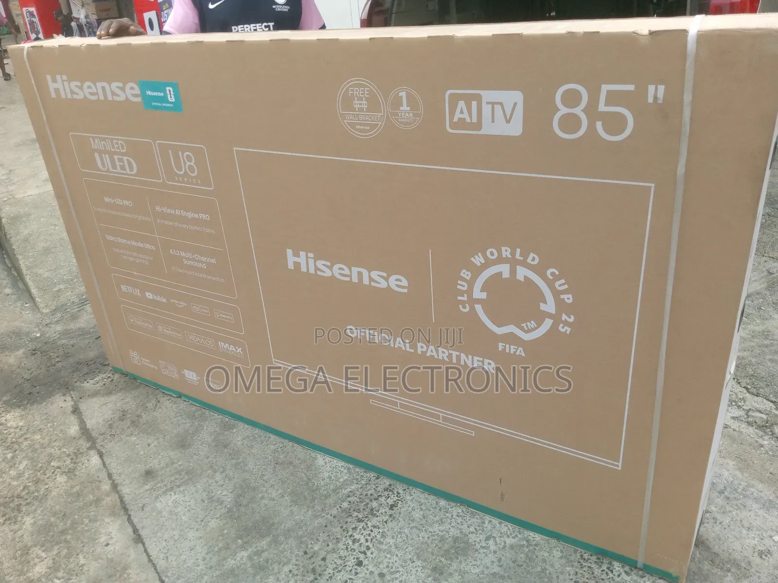 Hisense Television 85inches Smart