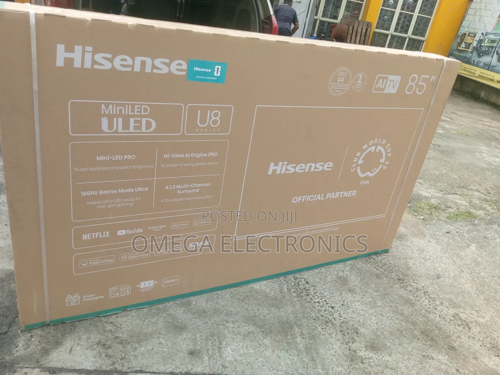 Hisense Television 85inches Smart