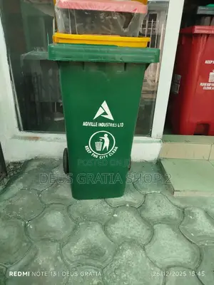 120 Litres Mobile Waste Bin