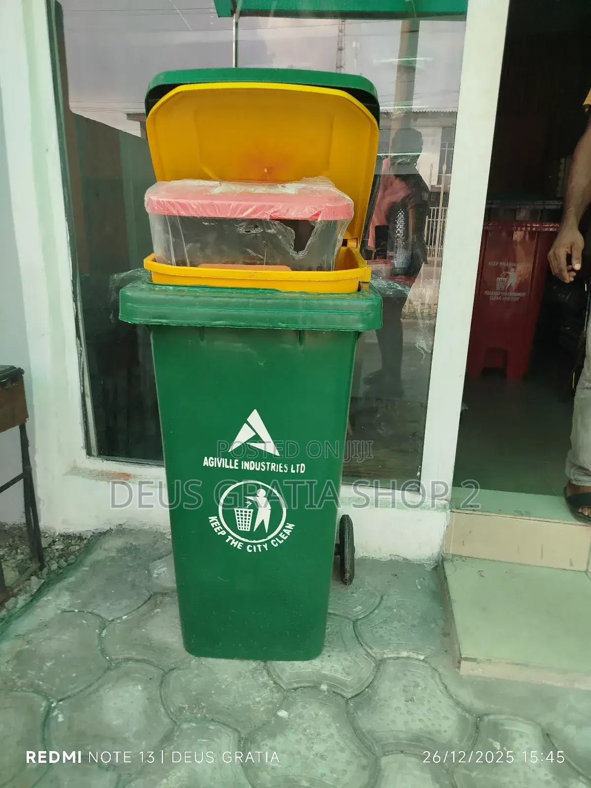 Industrial Estate Waste Bin