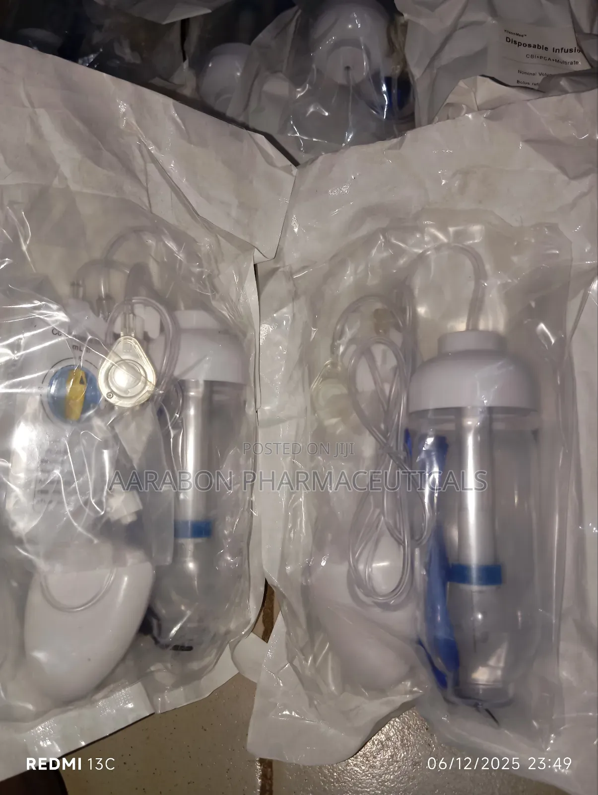 Disposable Infusion Pump/Elastometric Pump