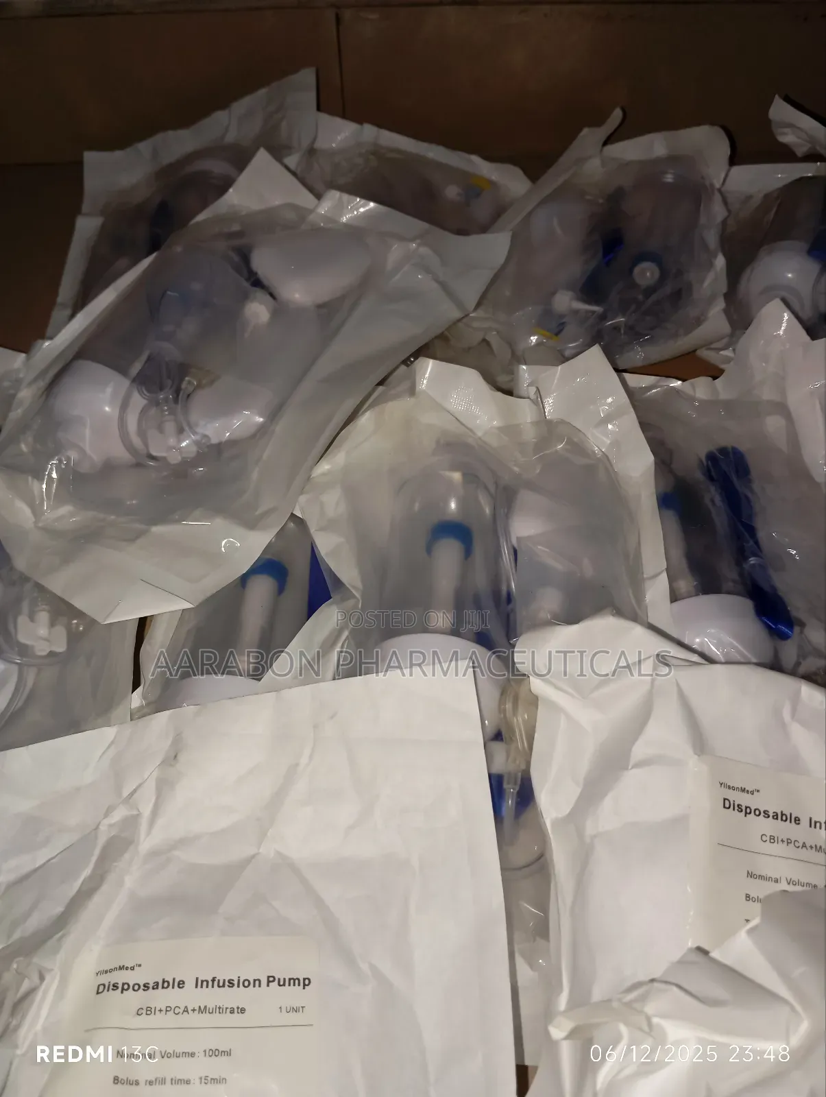 Disposable Infusion Pump/Elastometric Pump