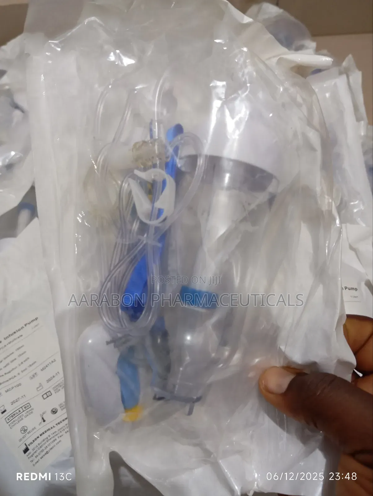 Disposable Infusion Pump/Elastometric Pump