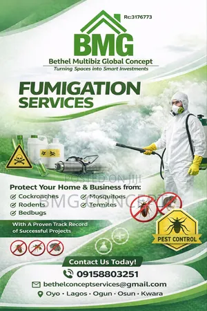 Real Estate Developer, Property Management, Fumigation Services