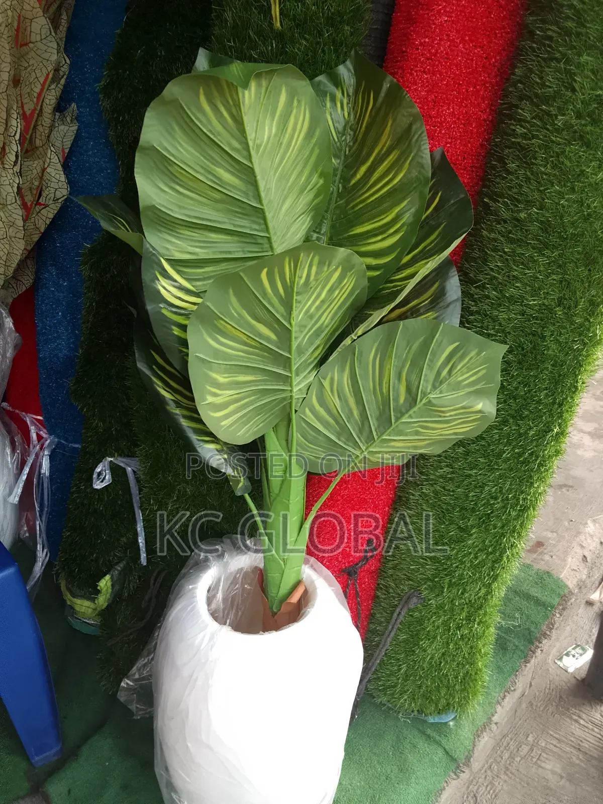 Artificial Flower and Pot Available