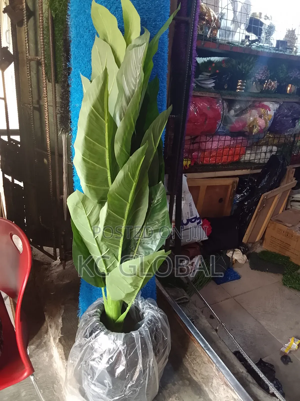 Artificial Flower and Pot Available