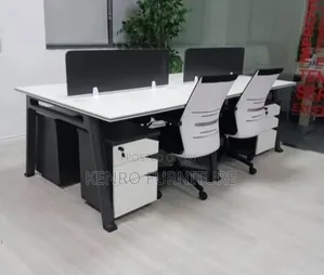 Workstation Desk With Chairs