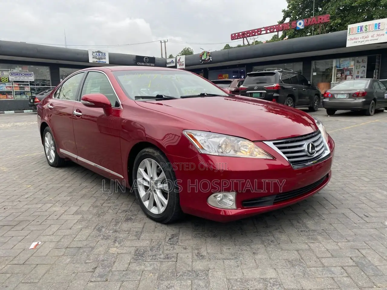 Lexus ES 350 2012 Burgundy