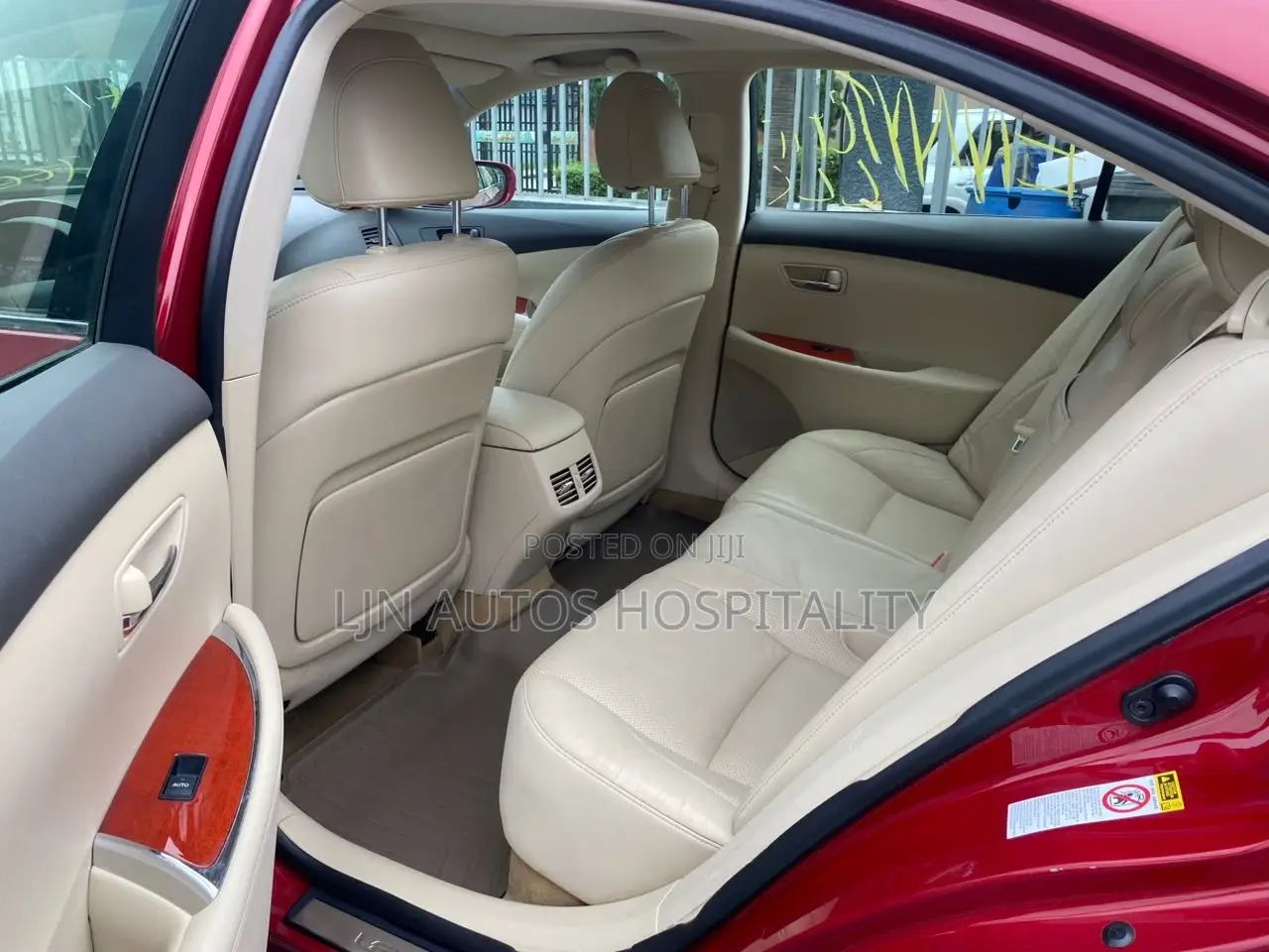 Lexus ES 350 2012 Burgundy