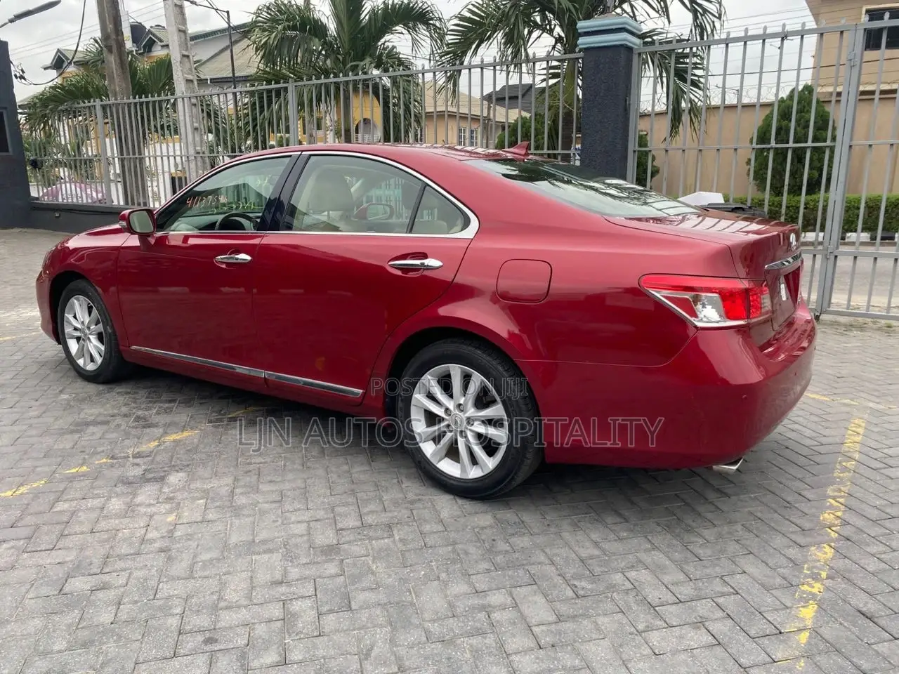Lexus ES 350 2012 Burgundy