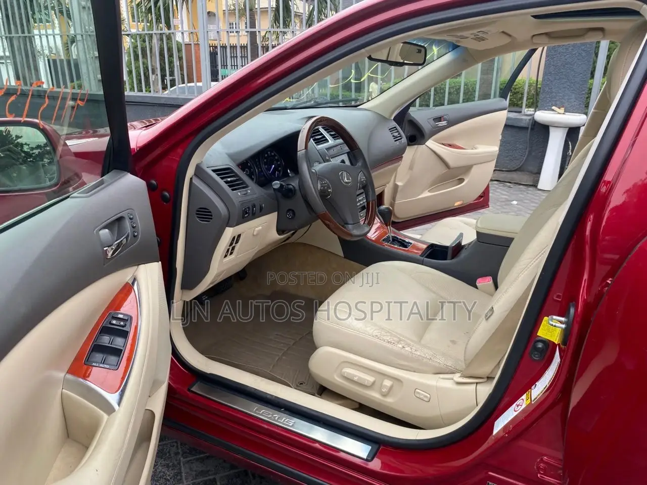 Lexus ES 350 2012 Burgundy